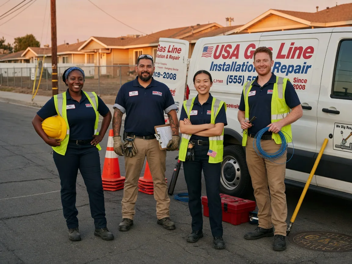Gas Line Installation company in Somers, IA